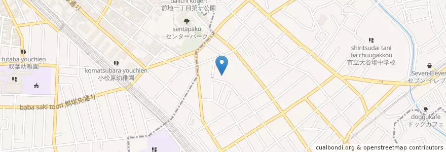 Mapa de ubicacion de さいたま市立大谷場小学校 en Japan, Saitama Prefecture, Saitama, Minami Ward.