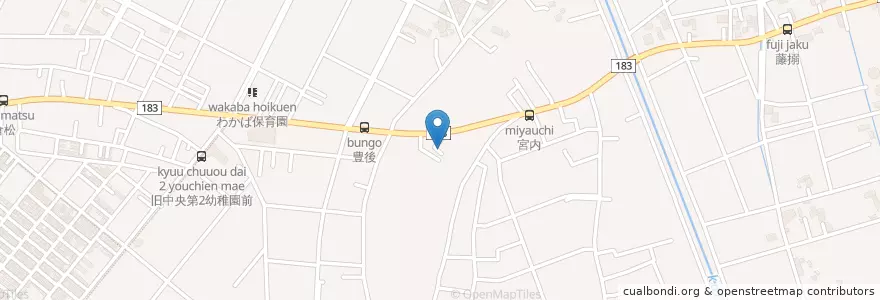 Mapa de ubicacion de 杉戸町老人憩いの家 en 日本, 埼玉県, 北葛飾郡, 杉戸町.