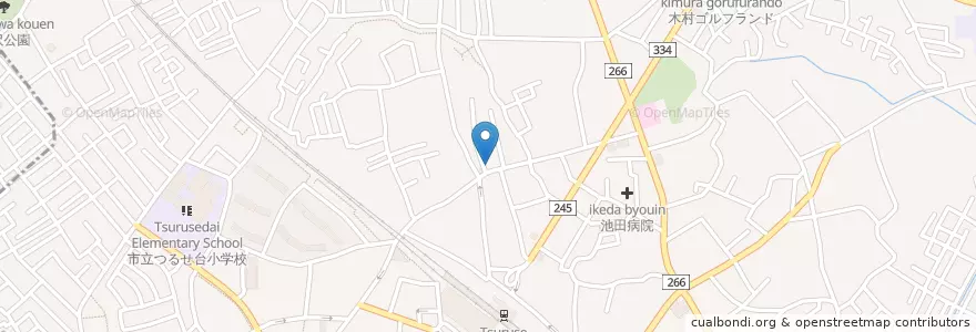 Mapa de ubicacion de 東入間警察署富士見交番 en Japan, 埼玉県, 富士見市.