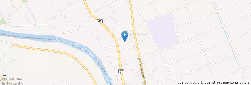 Mapa de ubicacion de 松伏町在宅介護支援センタープルミエール en Japão, 埼玉県, 北葛飾郡, 松伏町.