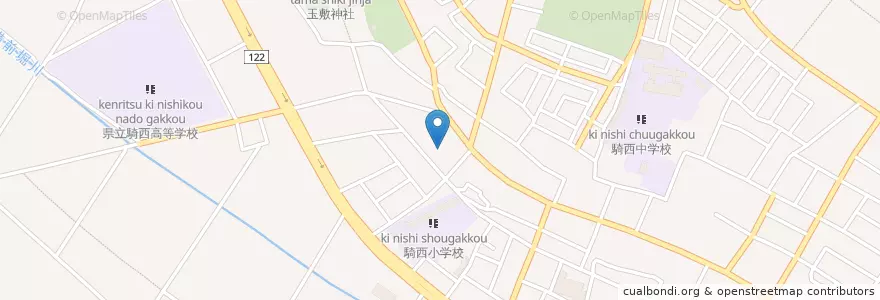 Mapa de ubicacion de 社会福祉法人さかえの会吉川保育園 en 日本, 埼玉県, 加須市.