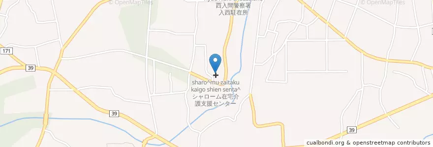 Mapa de ubicacion de 社会福祉法人シャローム埼玉　シャローム・ガーデン坂戸 en اليابان, 埼玉県, 坂戸市.