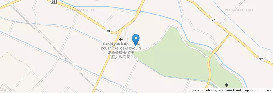 Mapa de ubicacion de 翔裕園在宅介護支援センター en 日本, 埼玉县, 鴻巣市.