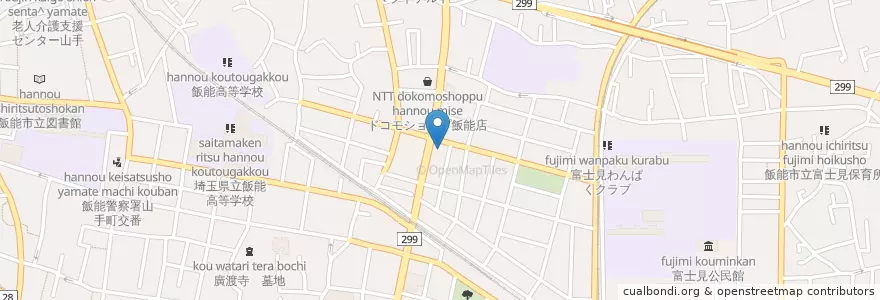Mapa de ubicacion de 老人介護支援センターあいこう en Giappone, Prefettura Di Saitama, 飯能市.
