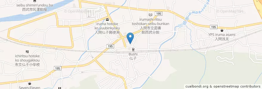 Mapa de ubicacion de 西武在宅介護支援センター en 日本, 埼玉県, 入間市.