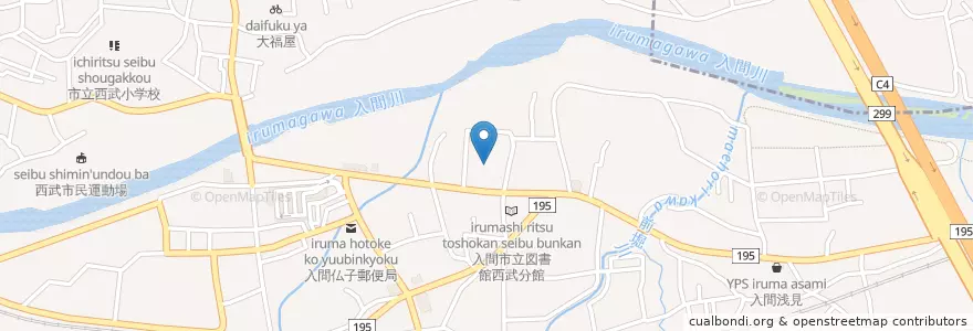 Mapa de ubicacion de あんず幼稚園 en Japão, 埼玉県, 入間市.