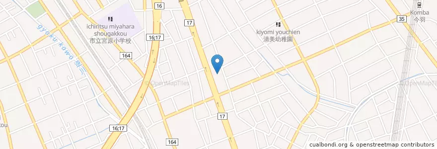 Mapa de ubicacion de さいたま市宮原老人憩いの家 en Japonya, 埼玉県, さいたま市, 北区.