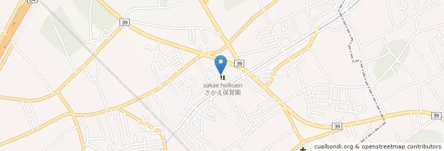 Mapa de ubicacion de さかえ保育園 en Giappone, Prefettura Di Saitama, 鶴ヶ島市.