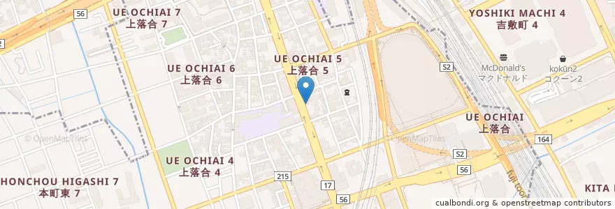 Mapa de ubicacion de ニチイケアセンター与野 en Japan, Präfektur Saitama, Saitama, 中央区, 大宮区.