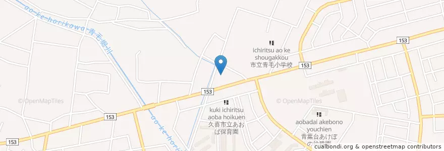 Mapa de ubicacion de 久喜市社会福祉協議会在宅介護支援センター(地域型) en 일본, 사이타마현, 久喜市.