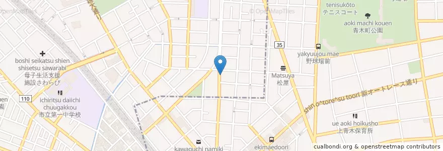 Mapa de ubicacion de 医療法人 今井病院 en Jepun, 埼玉県.