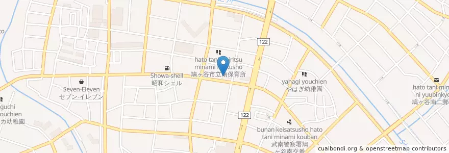 Mapa de ubicacion de 厚生会埼玉厚生病院 en 일본, 사이타마현, 川口市.