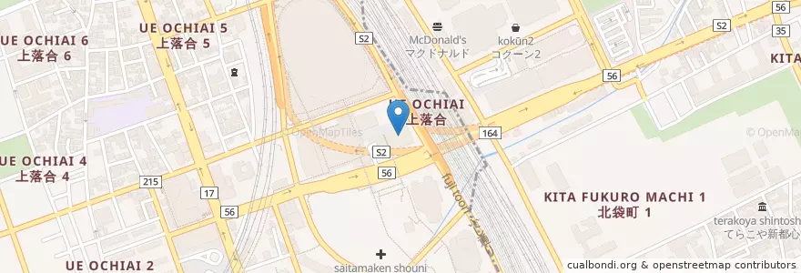 Mapa de ubicacion de 埼玉労働局さいたま労働基準監督署 en Jepun, 埼玉県, さいたま市, 中央区, 大宮区.