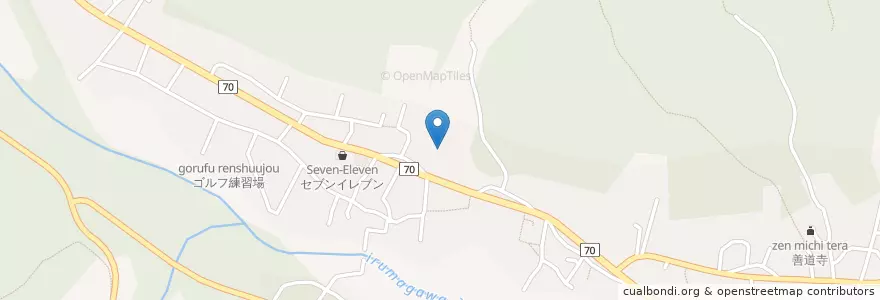 Mapa de ubicacion de 大東幼稚園 en 日本, 埼玉県, 飯能市.