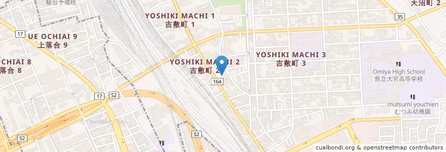 Mapa de ubicacion de 橋本クリニックさいたま en Japonya, 埼玉県, さいたま市, 大宮区.
