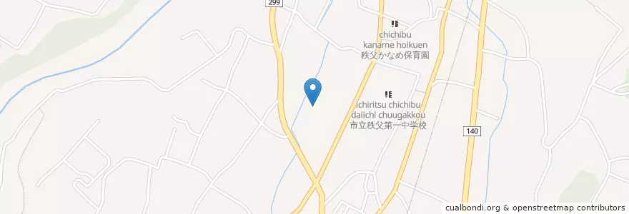 Mapa de ubicacion de 秩父生協病院在宅介護支援センター en 일본, 사이타마현, 秩父市.