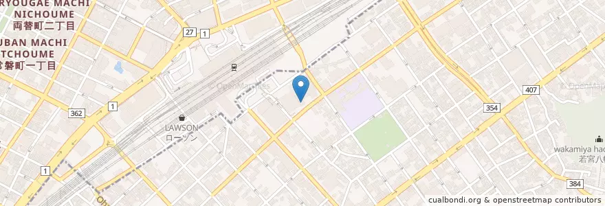 Mapa de ubicacion de 静岡駅南口郵便局 en Japonya, 静岡県, 静岡市, 葵区, 駿河区.
