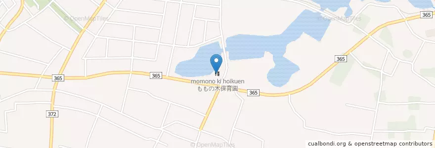 Mapa de ubicacion de ももの木保育園 en Япония, Гумма, 館林市.