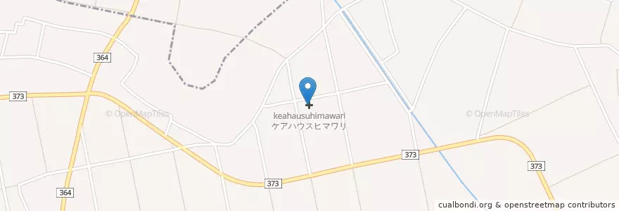 Mapa de ubicacion de ケアハウスヒマワリ en 日本, 群馬県, 邑楽郡, 板倉町.