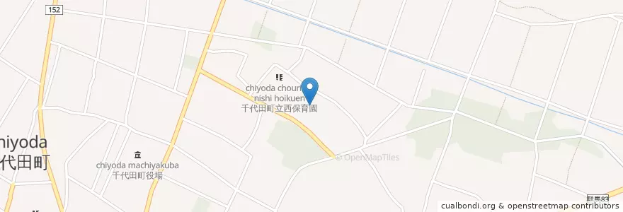 Mapa de ubicacion de 千代田町児童センター en ژاپن, 群馬県, 邑楽郡, 千代田町.