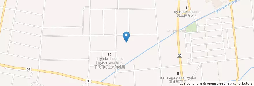 Mapa de ubicacion de 千代田町児童館 en Giappone, Prefettura Di Gunma, 邑楽郡, 千代田町.