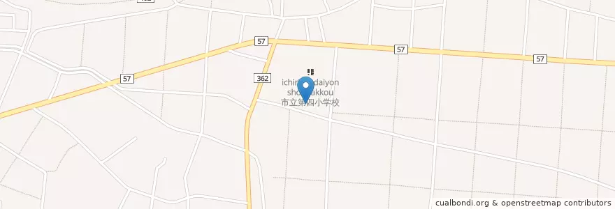 Mapa de ubicacion de 東幼稚園 en ژاپن, 群馬県, 館林市.