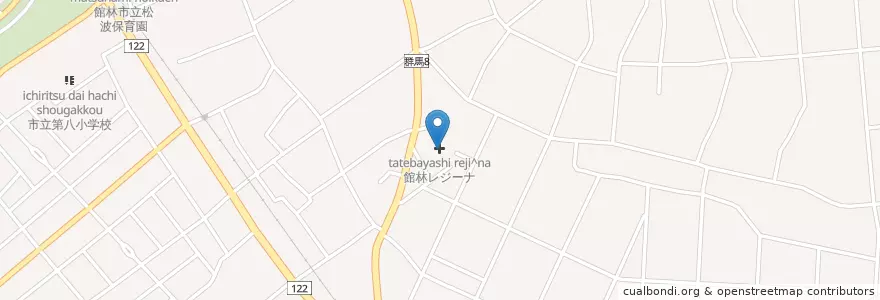 Mapa de ubicacion de 社会福祉法人宝寿会　特別養護老人ホームヴィレージュ en Japón, Prefectura De Gunma, 館林市.