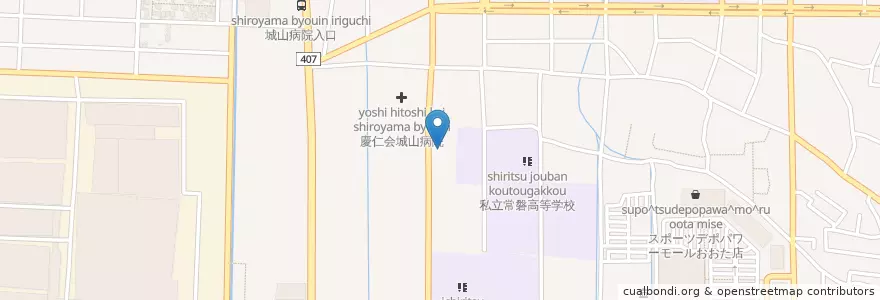 Mapa de ubicacion de 群馬労働局太田労働基準監督署 en Giappone, Prefettura Di Gunma, 太田市.