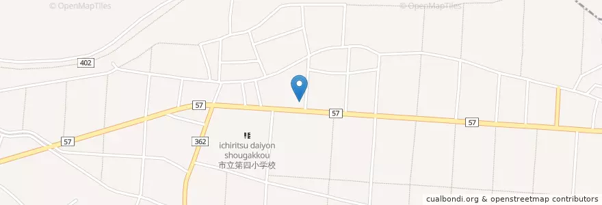 Mapa de ubicacion de 館林警察署大島駐在所 en 日本, 群馬県, 館林市.