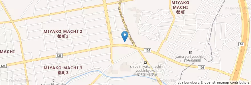 Mapa de ubicacion de 千葉中央警察署都交番 en Japan, Präfektur Chiba, 千葉市, 中央区.