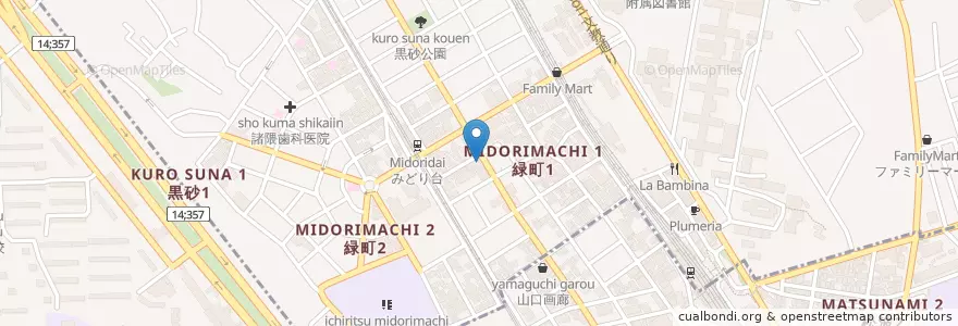 Mapa de ubicacion de 千葉市消防局稲毛消防署西千葉出張所 en 日本, 千葉県, 千葉市, 稲毛区.