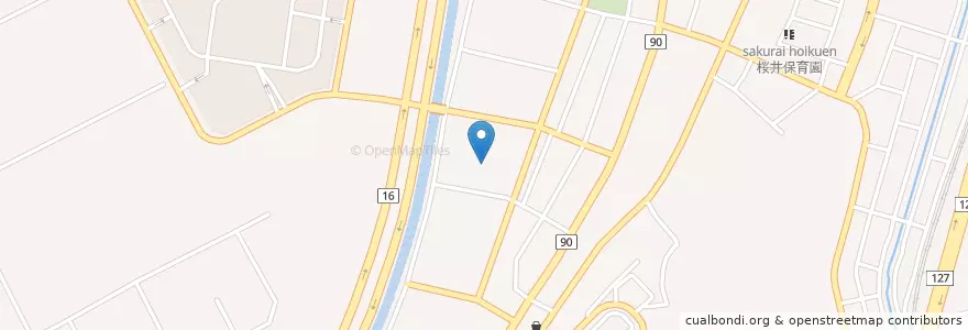 Mapa de ubicacion de 千葉県君津地域整備センター君津整備事務所 en Japon, Préfecture De Chiba, 木更津市.