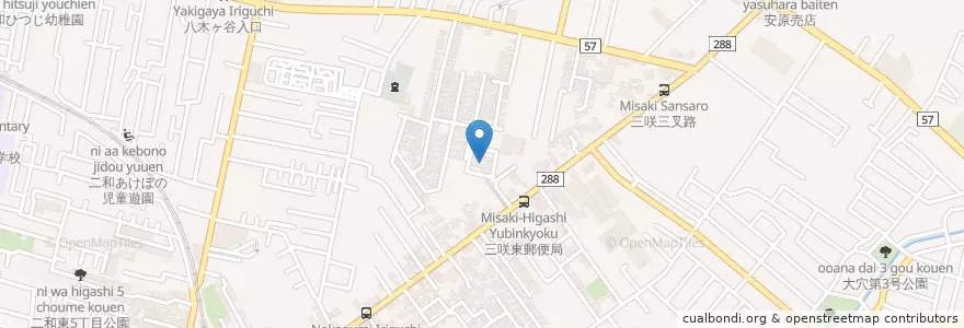Mapa de ubicacion de 大島記念嬉泉病院 en اليابان, 千葉県, 船橋市.