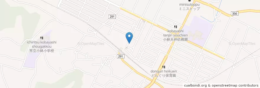 Mapa de ubicacion de 小林駅前郵便局 en Japão, 千葉県, 印西市.