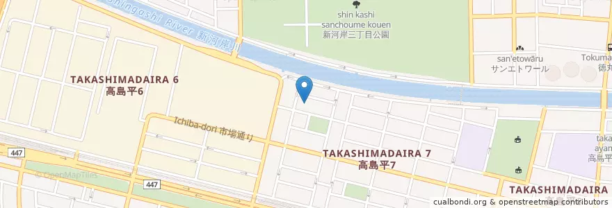 Mapa de ubicacion de きよみ幼稚園 en 日本, 東京都, 板橋区.