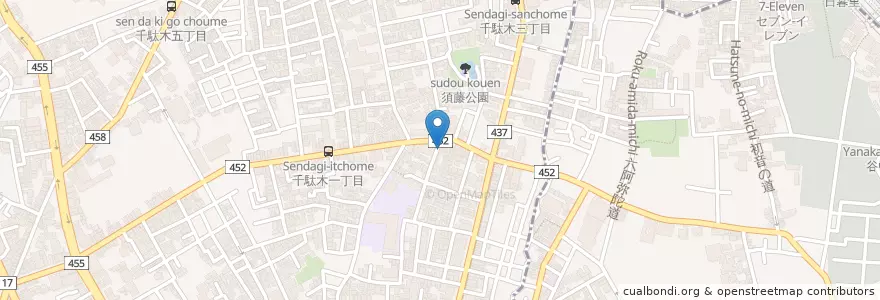 Mapa de ubicacion de しおみ保育園 en Japonya, 東京都, 文京区.