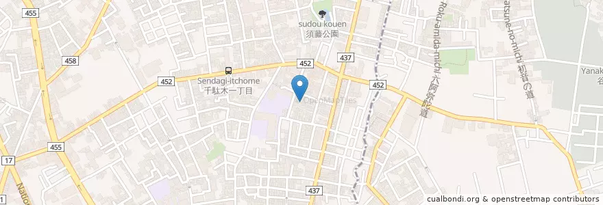 Mapa de ubicacion de しおみ児童館 en 일본, 도쿄도, 분쿄구.
