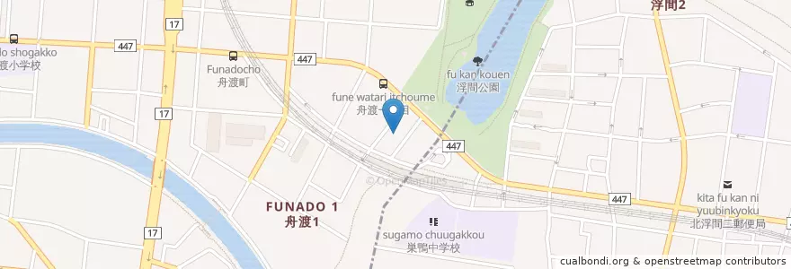 Mapa de ubicacion de にりんそう保育園 en Japan, Itabashi.