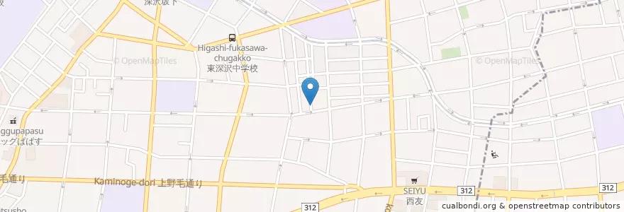 Mapa de ubicacion de めぐみ保育園 en 日本, 东京都/東京都, 世田谷区.