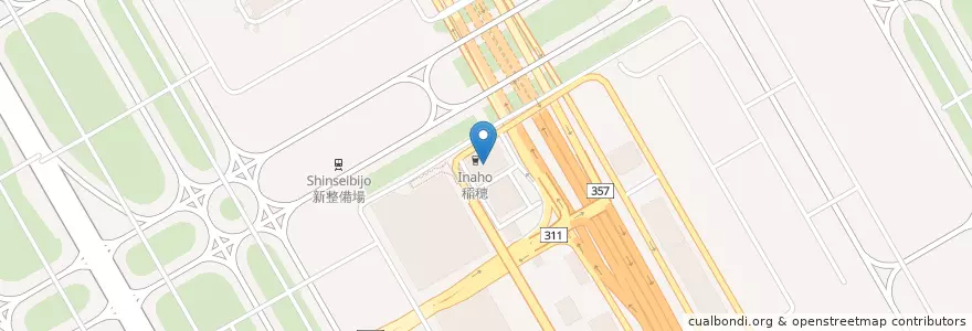 Mapa de ubicacion de ユーティリティセンタービル内郵便局 en Jepun, 東京都, 大田区.