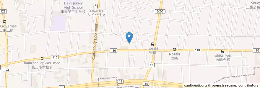 Mapa de ubicacion de 三鷹木の実保育園 en Япония, Токио, Митака.