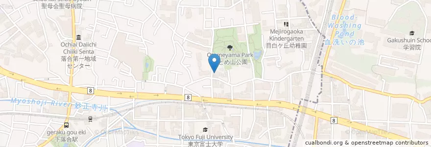 Mapa de ubicacion de Shinjuku Seiga Nursery en Japan, Tokyo, Shinjuku.