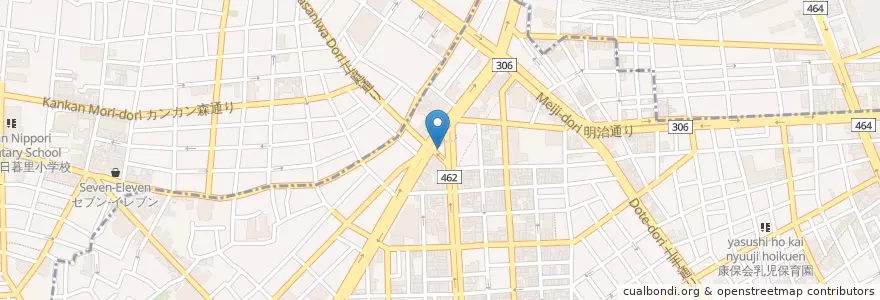 Mapa de ubicacion de 下谷警察署三ノ輪交番 en Japão, Tóquio, 台東区.