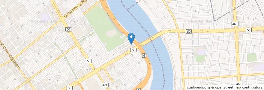 Mapa de ubicacion de 久松警察署浜町交番 en Japan, 東京都, 江東区.