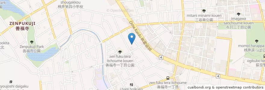 Mapa de ubicacion de 井草幼稚園 en 日本, 东京都/東京都, 杉並区.