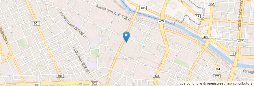 Mapa de ubicacion de 佐々木研究所附属杏雲堂病院 en Jepun, 東京都, 千代田区.