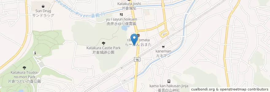 Mapa de ubicacion de 八王子警察署片倉交番 en Япония, Токио, Хатиодзи.