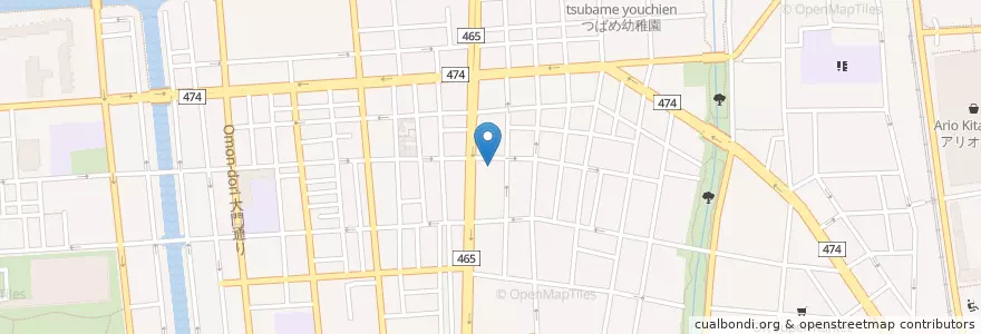 Mapa de ubicacion de 千田児童館 en 일본, 도쿄도, 江東区.