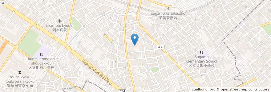 Mapa de ubicacion de 南大塚保育園 en 일본, 도쿄도, 豊島区.