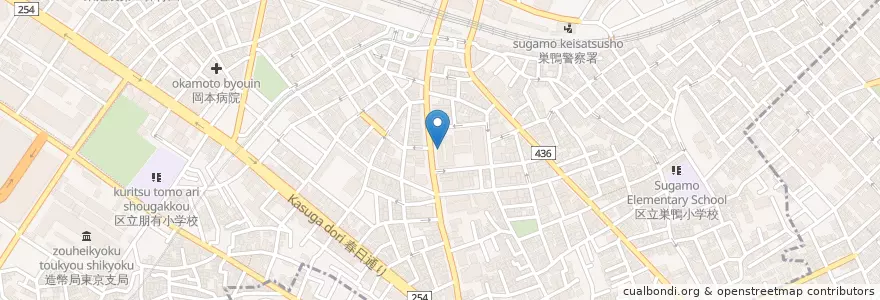 Mapa de ubicacion de 南大塚児童館 en Japão, Tóquio, 豊島区.